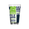 Seattle Seahawks 2026 Super Bowl Champions 16oz Wrap Pint Glass - Logo Brands