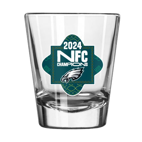 Product Image for Philadelphia Eagles Conference Champs 2oz Shot Glass