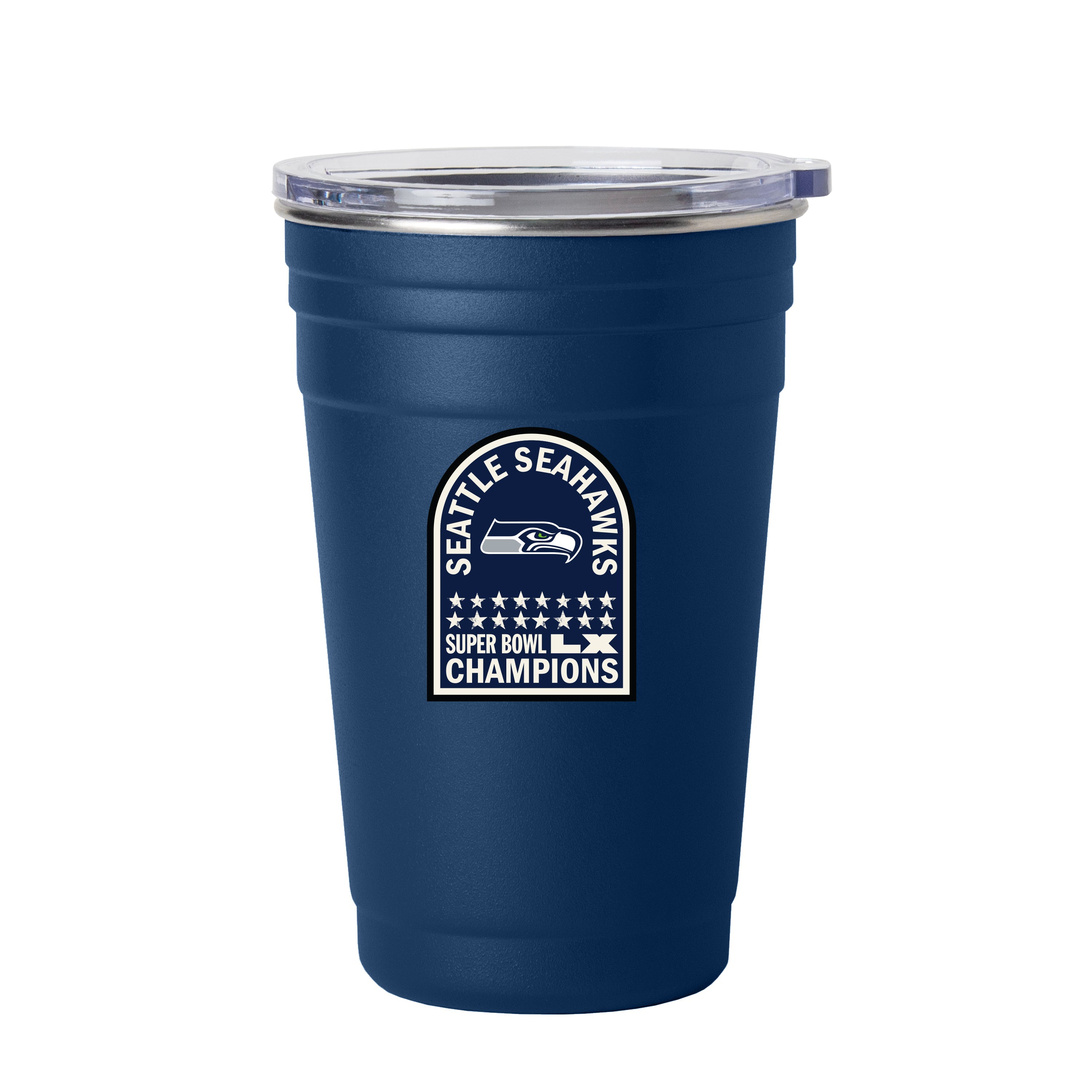 Seattle Seahawks 2026 Super Bowl Champions 22oz Stainless Cup - Logo Brands