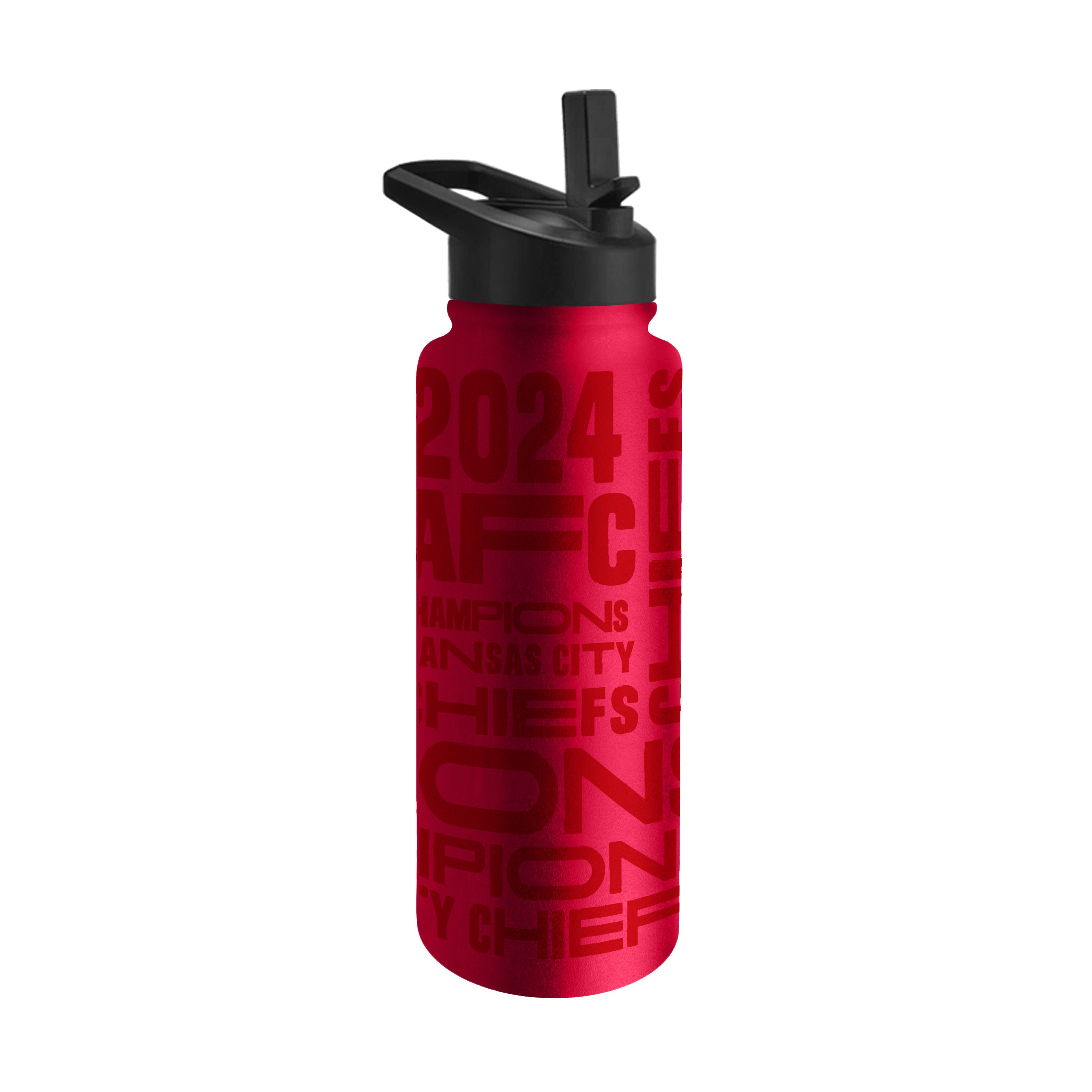 Kansas City Chiefs Conference Champs 34oz Quencher Bottle