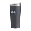 Columbus Clippers 20oz Flipside Charcoal Powder Coat Tumbler