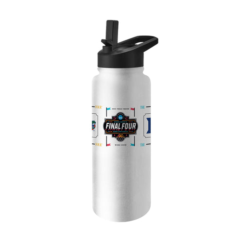 Product Image for 2025 Mens Basketball Final 4 Teams 34oz Quencher Bottle