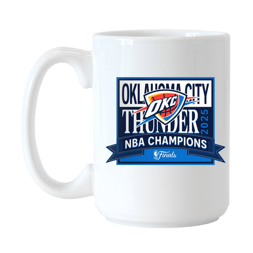 Product Image for Oklahoma City Thunder 2025 NBA Champions 15oz Sublimated Mug