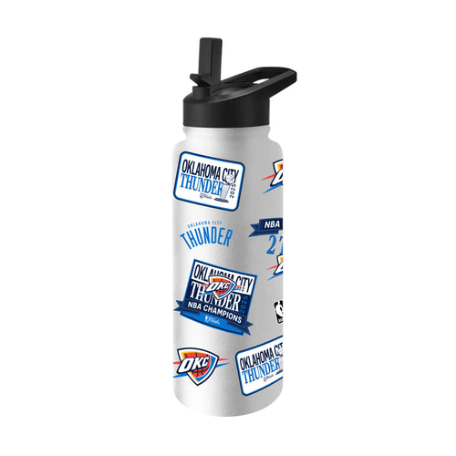 Product Image for Oklahoma City Thunder 2025 NBA Champions 34oz Quencher Bottle