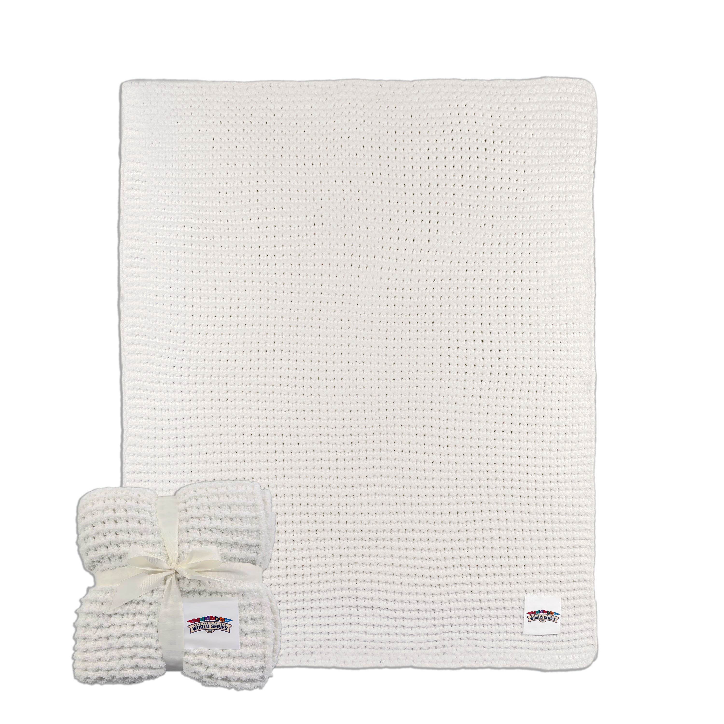 2025 NCAA Mens Baseball 8 Team Cable Knit Throw