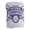 LSU 2025 Baseball Champions Sublimated Sweatshirt Blanket