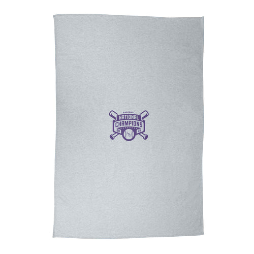 Product Image for LSU 2025 Baseball Champions Sublimated Sweatshirt Blanket