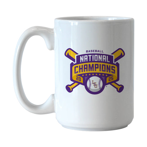 Product Image for LSU 2025 Baseball Champions 15oz Sublimated Mug