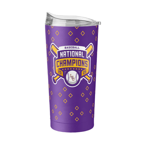 Product Image for LSU 2025 Baseball Champions 20oz PC Tumbler