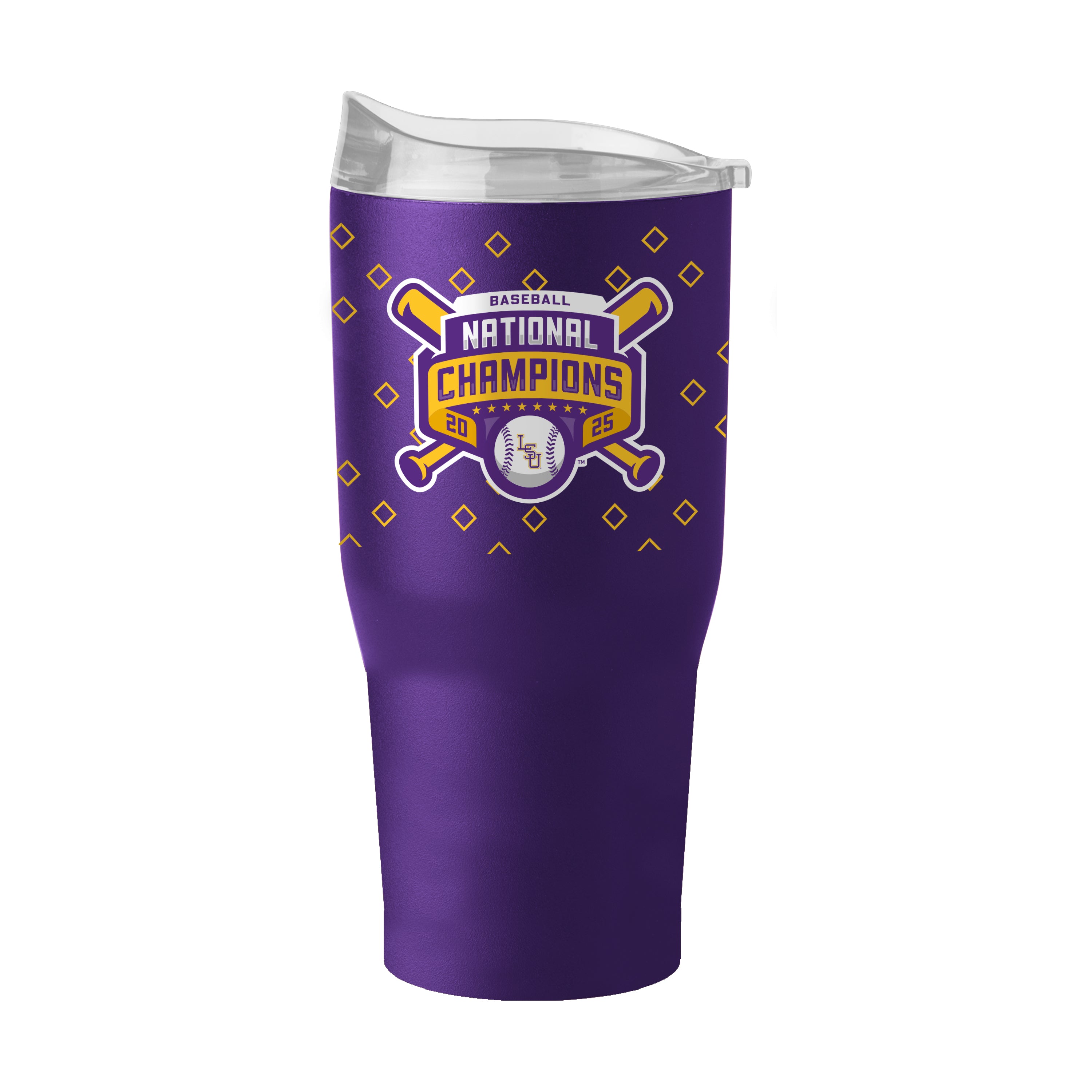 LSU 2025 Baseball Champions 30oz PC Tumbler