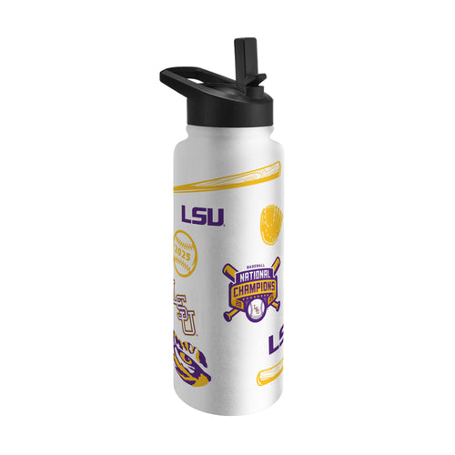 Product Image for LSU 2025 Baseball Champions 34oz Quencher Bottle
