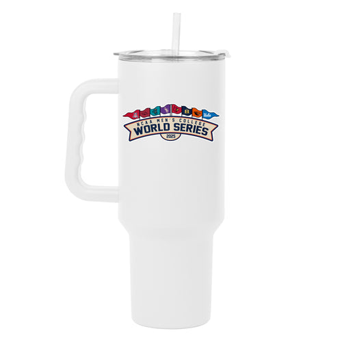 Product Image for 2025 NCAA Mens Baseball 8 Team 40oz PC Tumbler