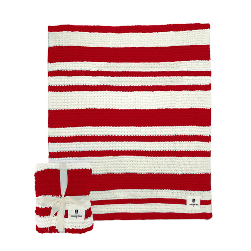 Product Image for Florida Panthers 2025 Stanley Cup Champions Cable Knit Throw