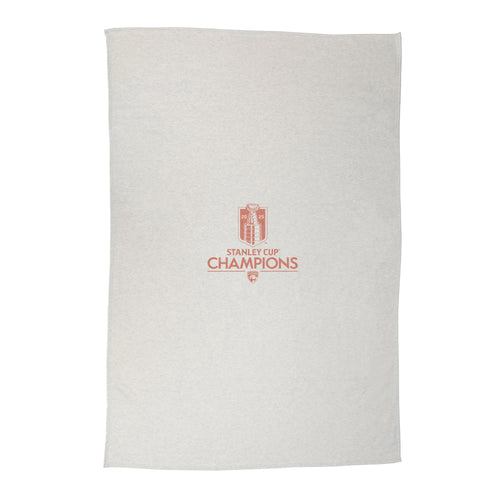 Product Image for Florida Panthers 2025 Stanley Cup Champions Sublimated Sweatshirt Blanket