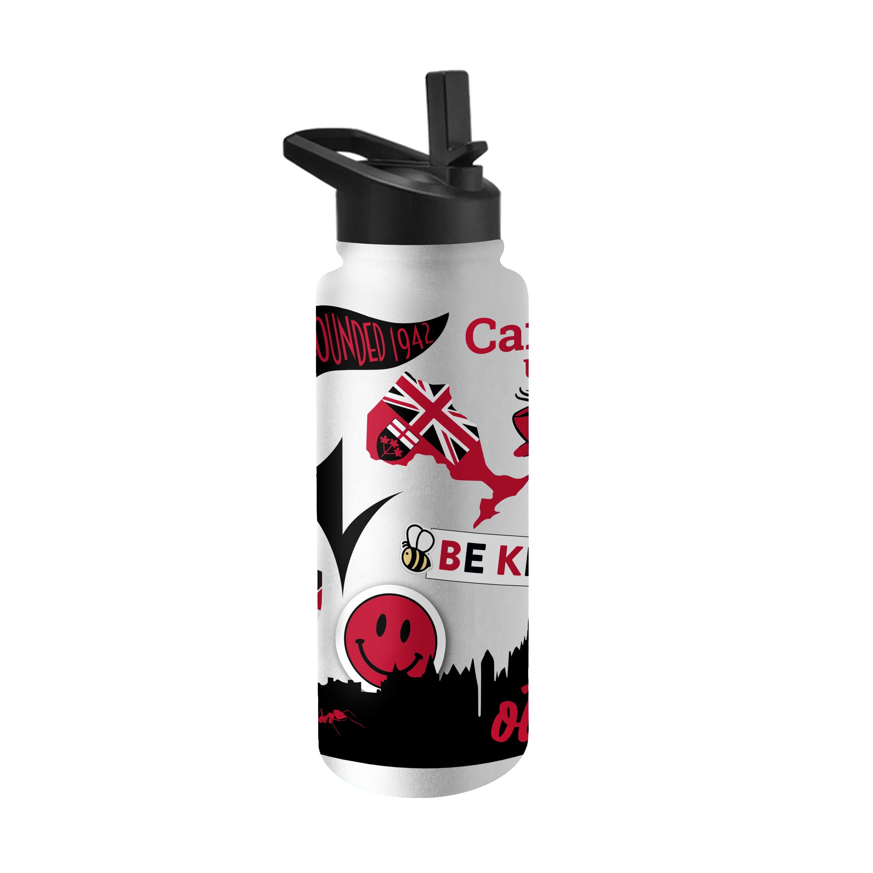 Carleton University 34oz Native Quencher Bottle - Logo Brands