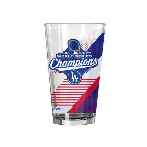 Product Image for LA Dodgers 2025 World Series Champions 16oz Pint Glass