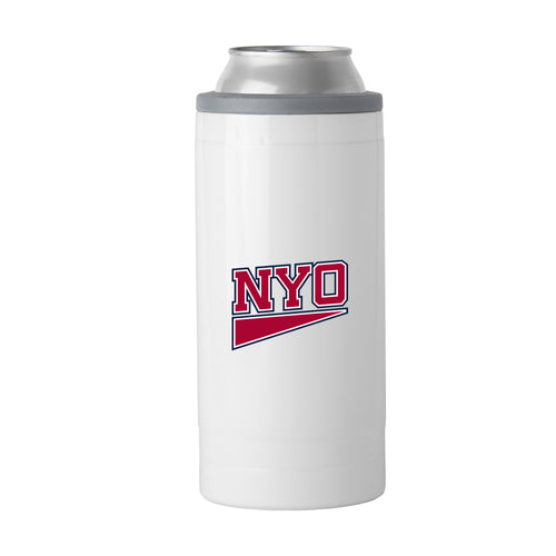 Product Image for NYO White 12oz Slim Can Coolie