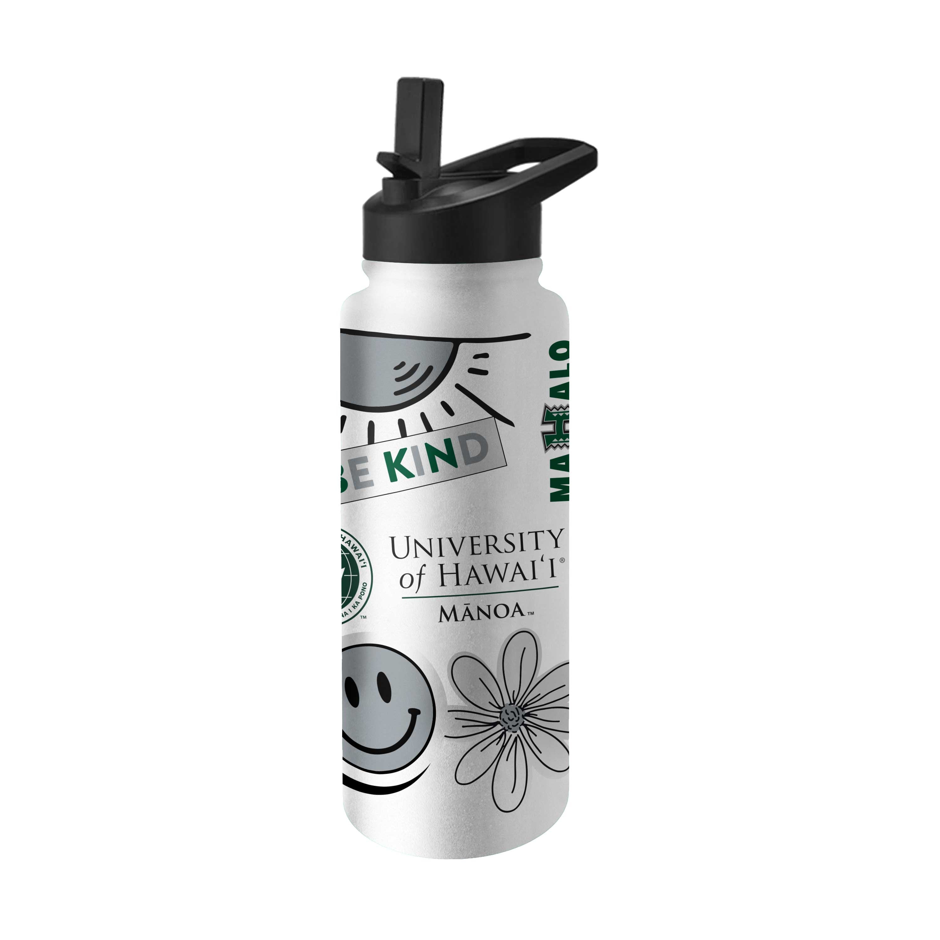 Hawaii - Manoa 34oz Native Quencher Bottle - Logo Brands