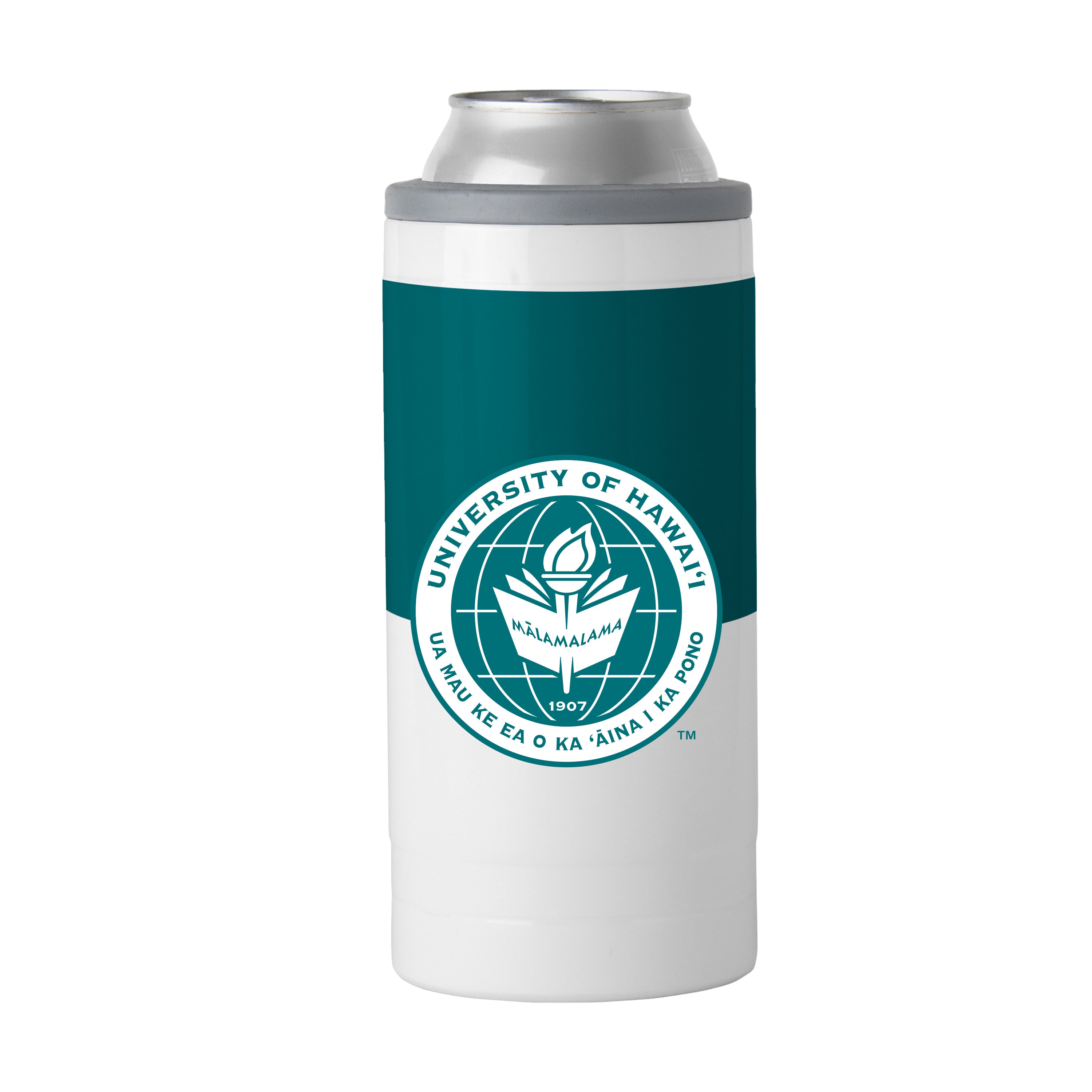 University of Hawaii - Honolulu 12oz Colorblock Slim Can Coolie