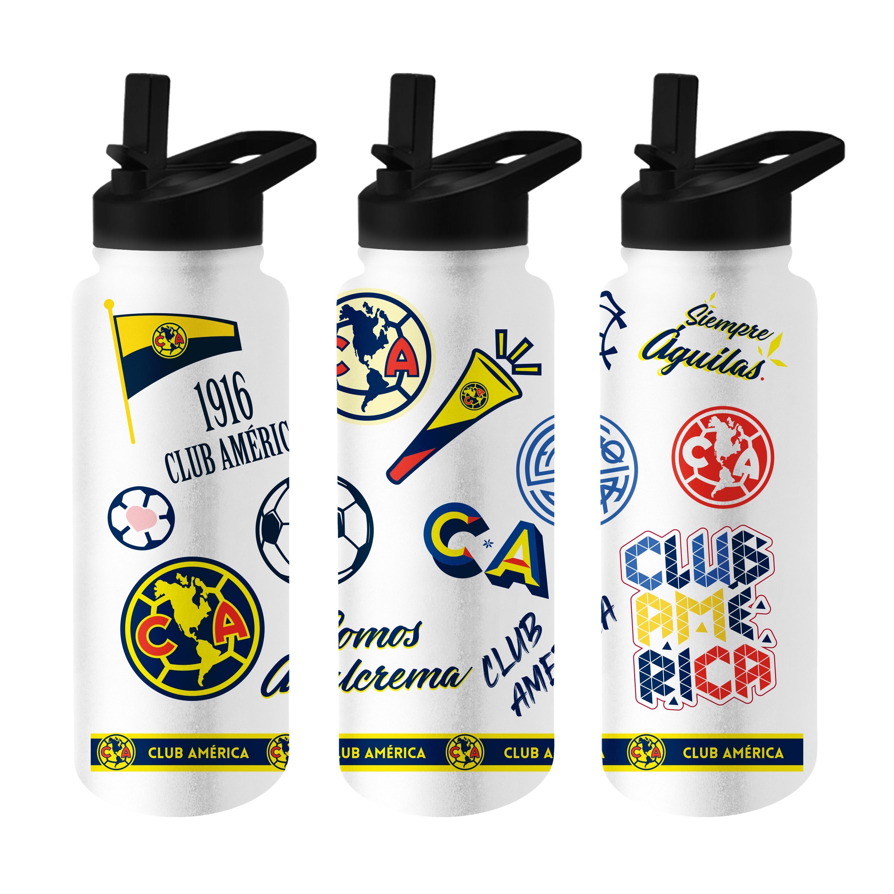 Club America FC 34oz Native Quencher Bottle - Logo Brands