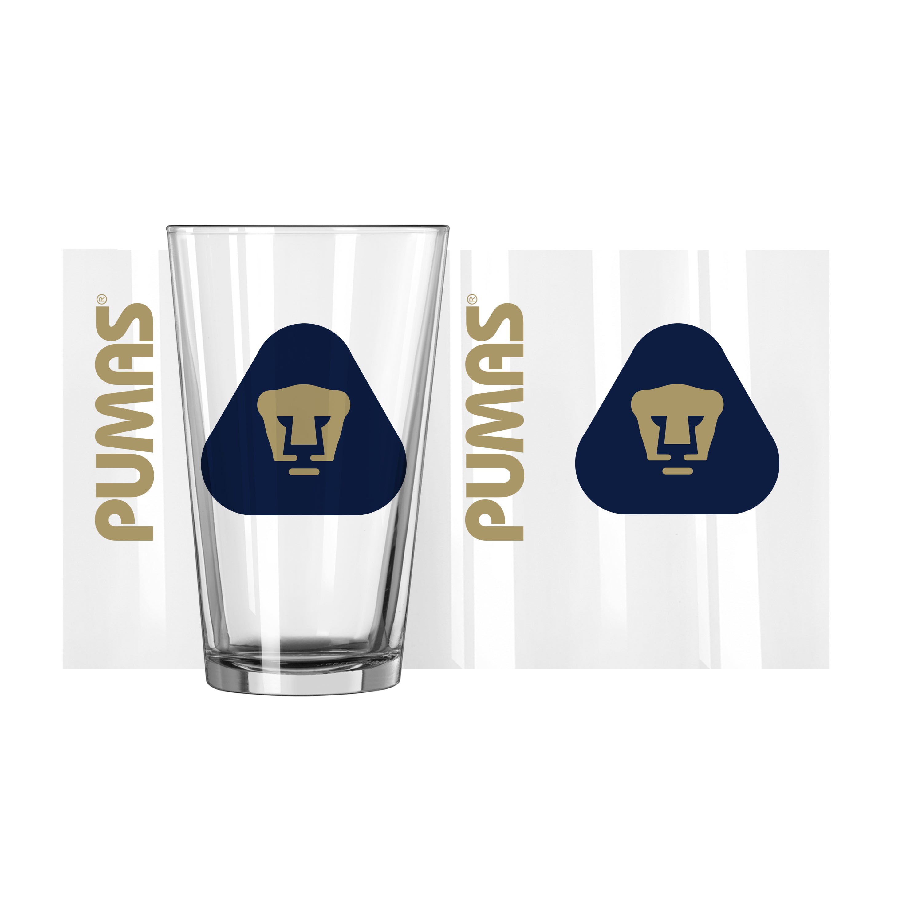 Pumas FC 16oz Gameday Pint Glass
