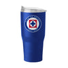 Cruz Azul FC 30oz Flipside Powder Coat Tumbler - Logo Brands