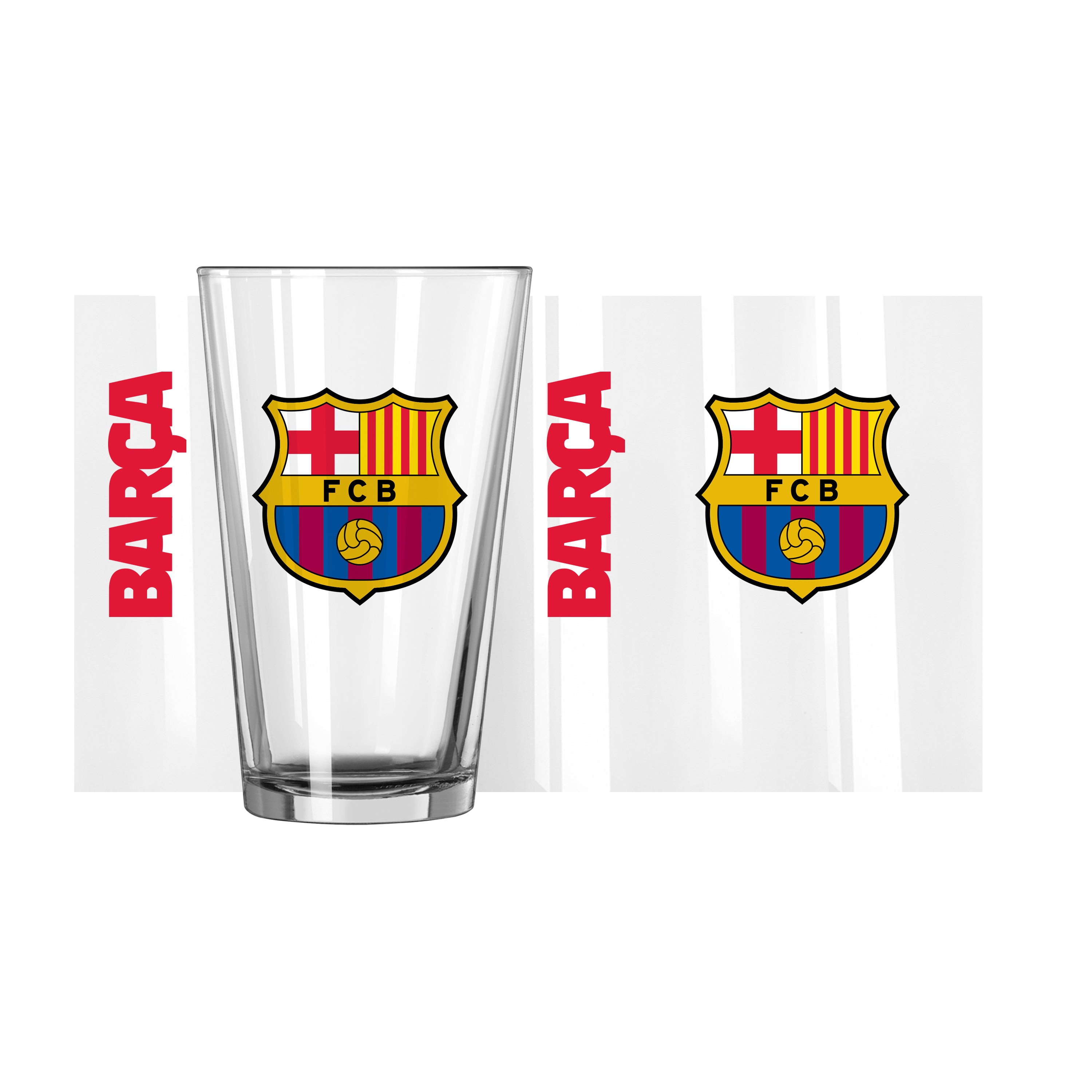 FC Barcelona 16oz Gameday Pint Glass
