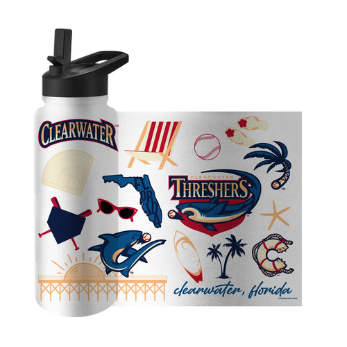 Product Image for Clearwater Threshers 34oz Native Quencher Bottle