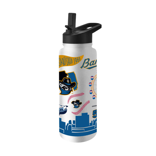 Product Image for Quad Cities River Bandits 34oz Native Quencher Bottle