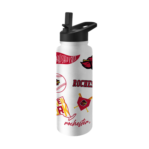 Product Image for Rochester Red Wings 34oz Native Quencher Bottle