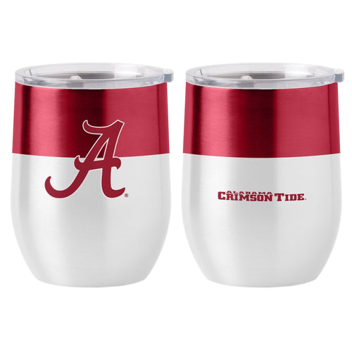 Product Image for Alabama 16 oz. Colorblock Stainless Curved Beverage Tumbler