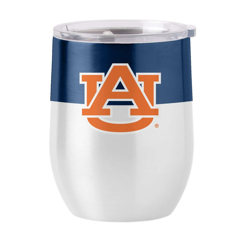 Product Image for Auburn Colorblock 16 oz. Colorblock Stainless Curved Beverage Tumbler