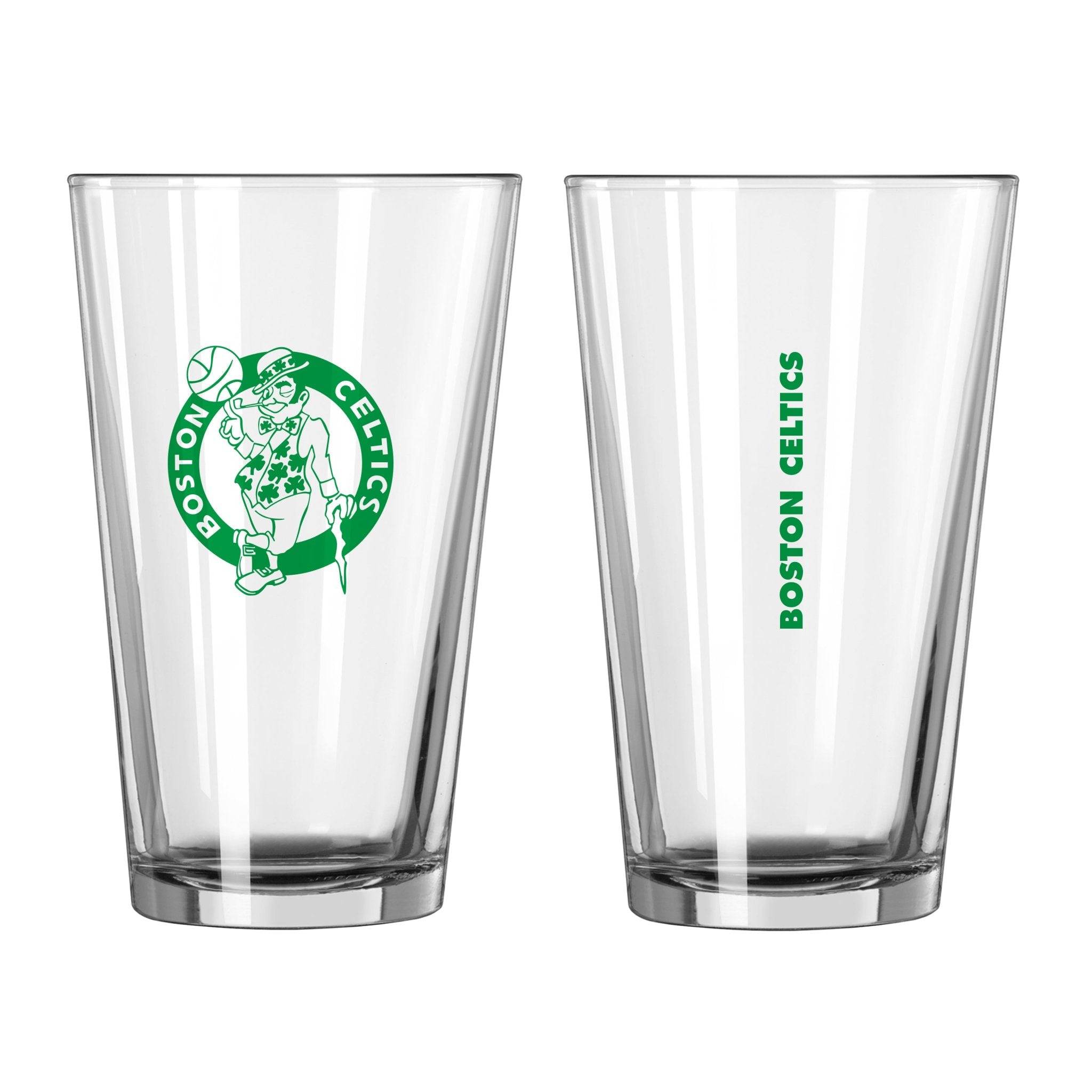 Boston Celtics 16oz Gameday Pint Glass - Logo Brands,Boston Celtics 16oz Gameday Pint Glass - Logo Brands