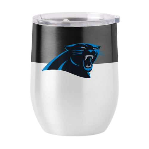 Product Image for Carolina Panthers 16 oz. Colorblock Stainless Curved Beverage Tumbler