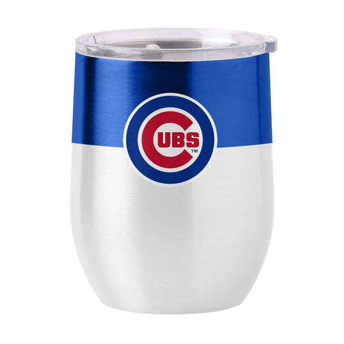 Product Image for Chicago Cubs 16 oz. Colorblock Stainless Curved Beverage Tumbler