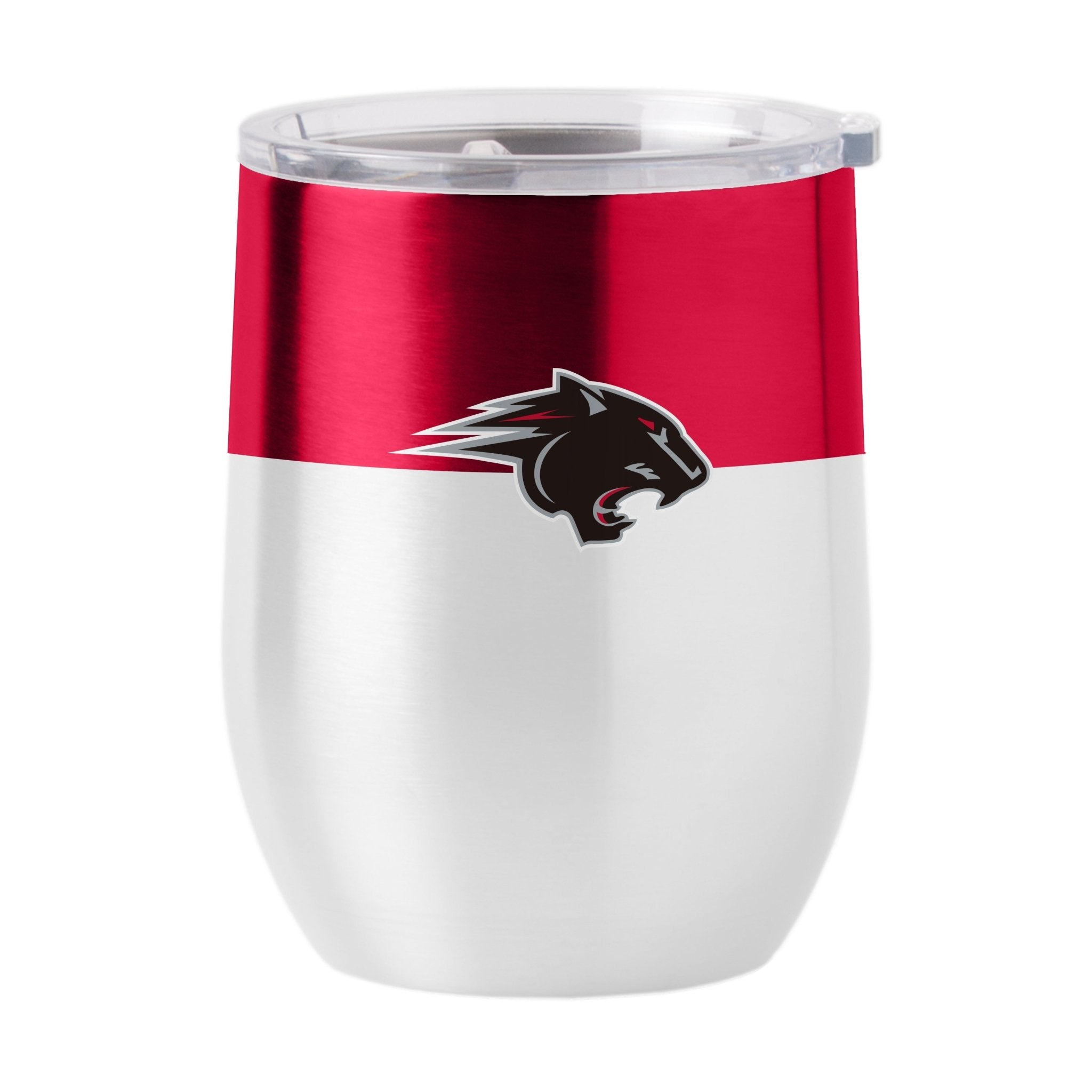 Clark Atlanta University Colorblock 16oz Stainless Curved Beverage - Logo Brands