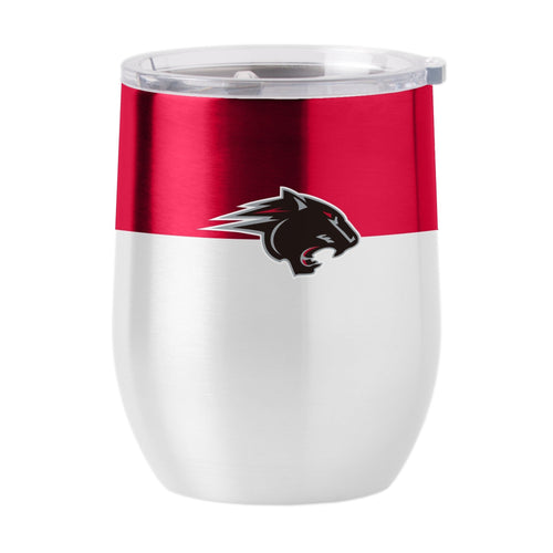 Product Image for Clark Atlanta 16 oz. Colorblock Stainless Curved Beverage Tumbler