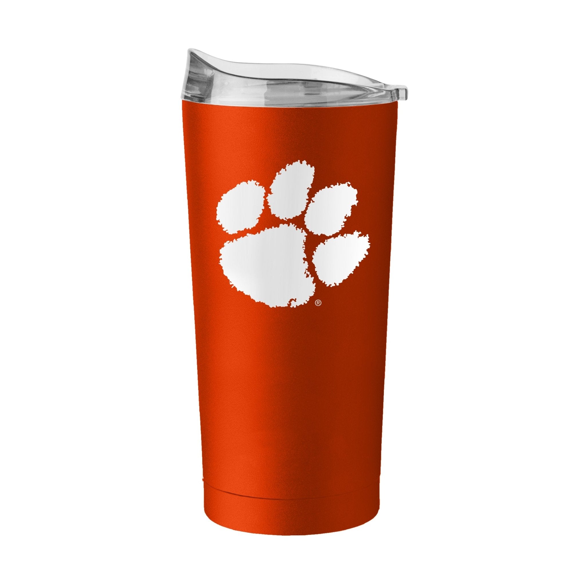 Clemson 20oz Flipside Powder Coat Tumbler - Logo Brands