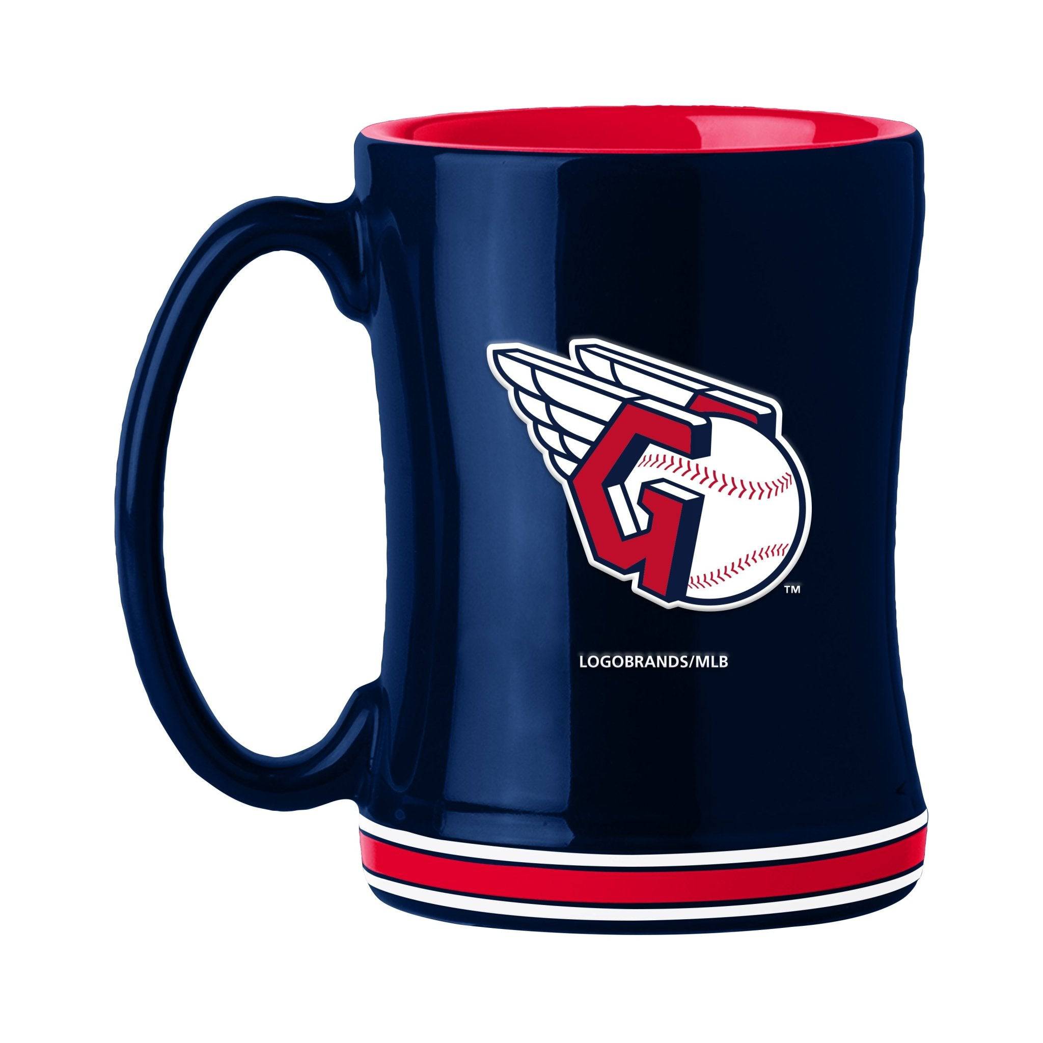 Cleveland Guardians 14oz Relief Mug - Logo Brands