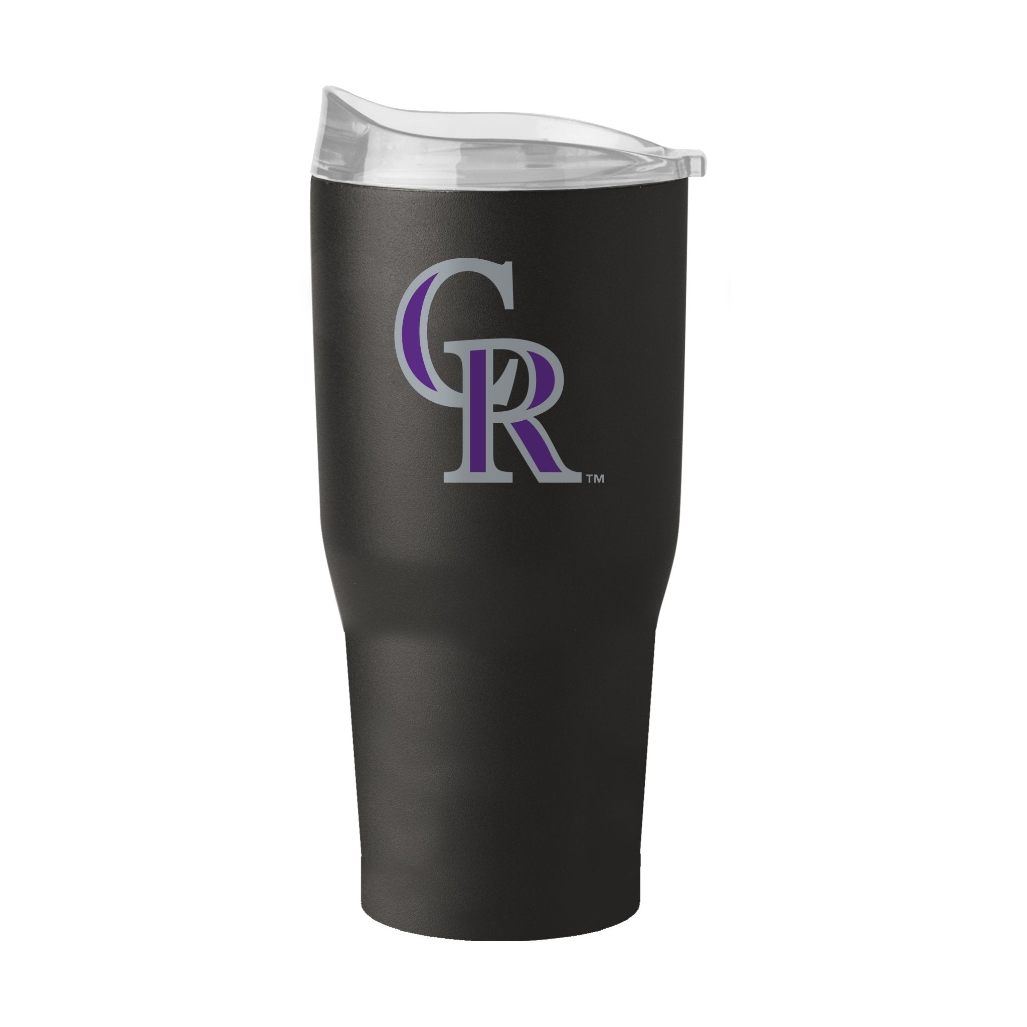 Colorado Rockies 30oz Flipside Powder Coat Tumbler - Logo Brands