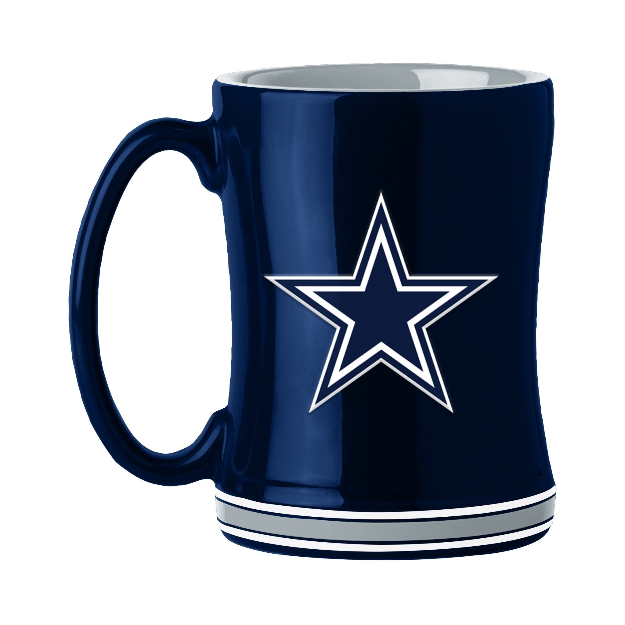 Dallas Cowboys 14oz Relief Mug - Logo Brands