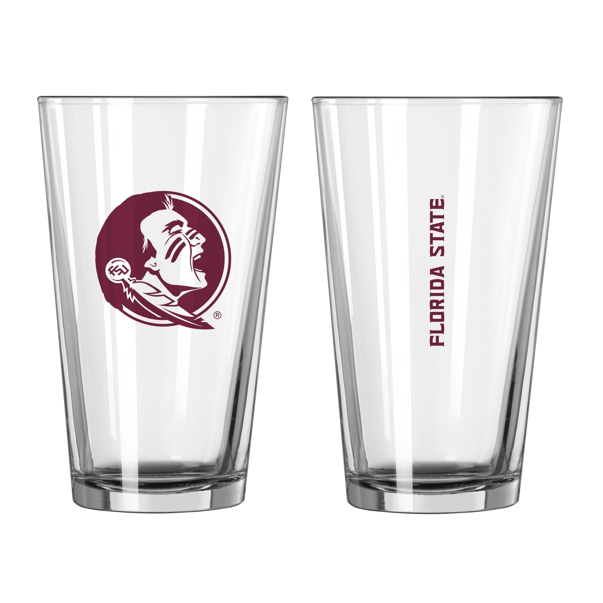 Florida State 16oz Gameday Pint Glass - Logo Brands,Florida State 16oz Gameday Pint Glass - Logo Brands