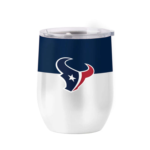 Product Image for Houston Texans 16 oz. Colorblock Stainless Curved Beverage Tumbler