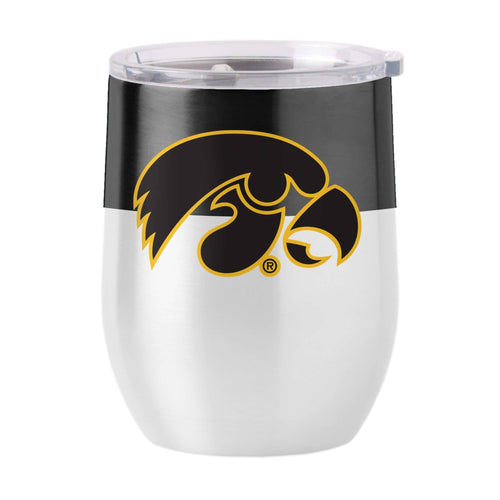 Product Image for Iowa 16 oz. Colorblock Stainless Curved Beverage Tumbler