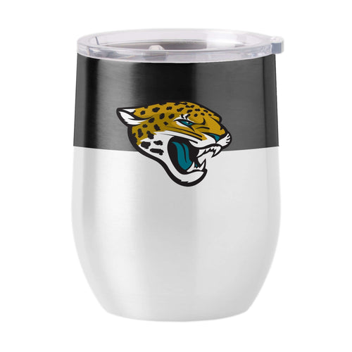 Product Image for Jacksonville Jaguars 16 oz. Colorblock Stainless Curved Beverage Tumbler