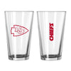 Kansas City Chiefs 16oz Gameday Pint Glass - Logo Brands,Kansas City Chiefs 16oz Gameday Pint Glass - Logo Brands