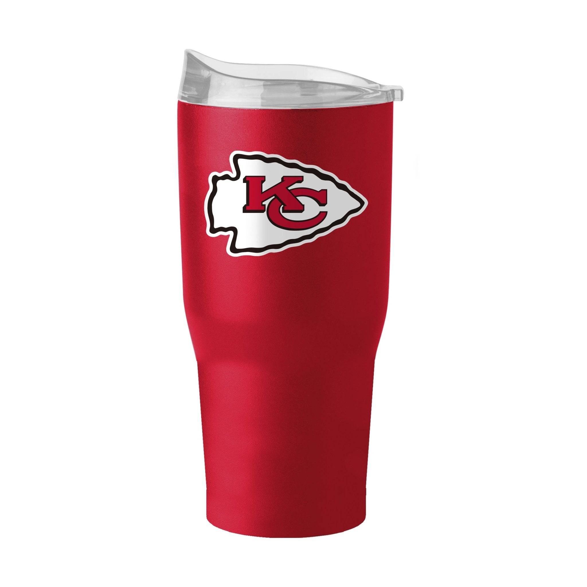 Kansas City Chiefs 30oz Flipside Powder Coat Tumbler - Logo Brands