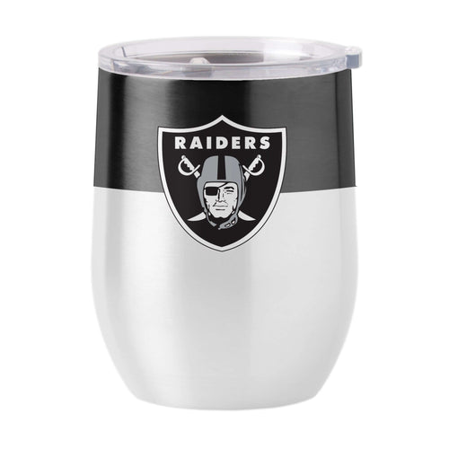 Product Image for Las Vegas Raiders 16 oz. Colorblock Stainless Curved Beverage Tumbler