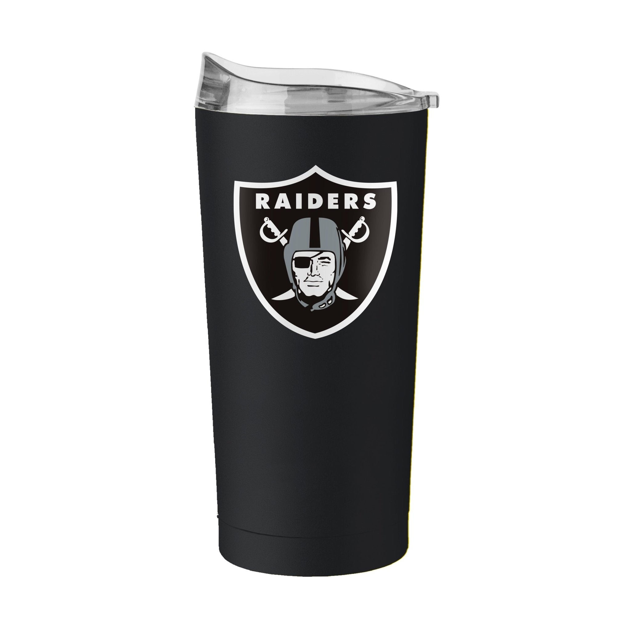 Las Vegas Raiders 20oz Flipside Powder Coat Tumbler - Logo Brands