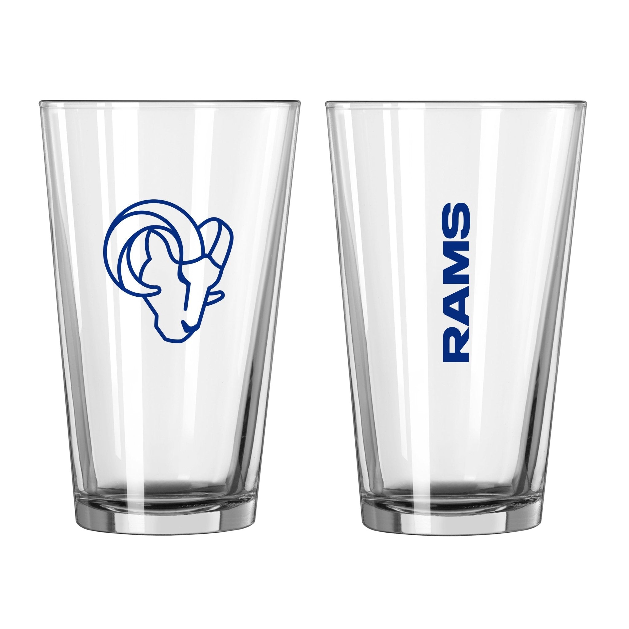 Los Angeles Rams 16oz Gameday Pint Glass - Logo Brands,Los Angeles Rams 16oz Gameday Pint Glass - Logo Brands